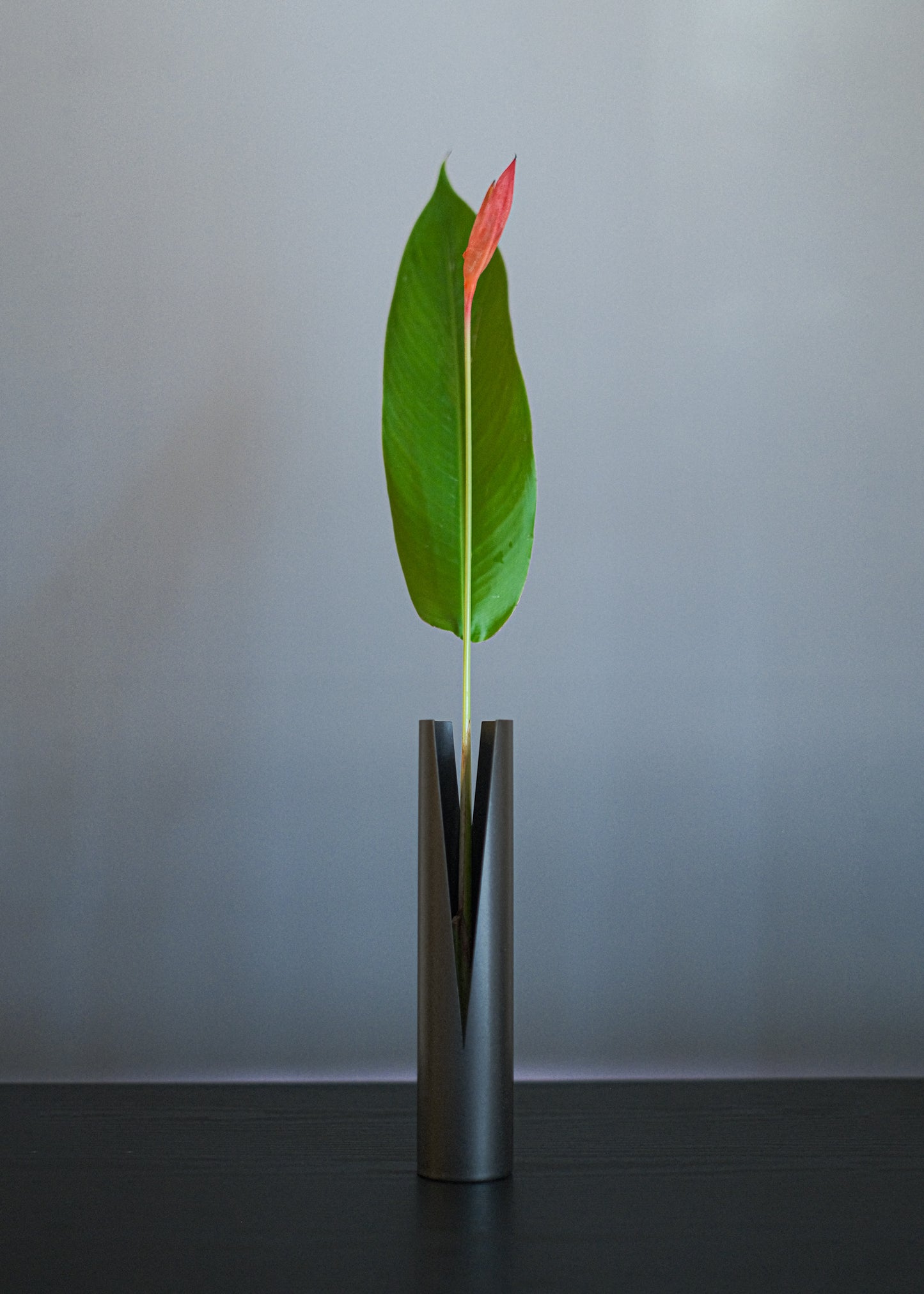 Slit Vase / EN Black Vintage