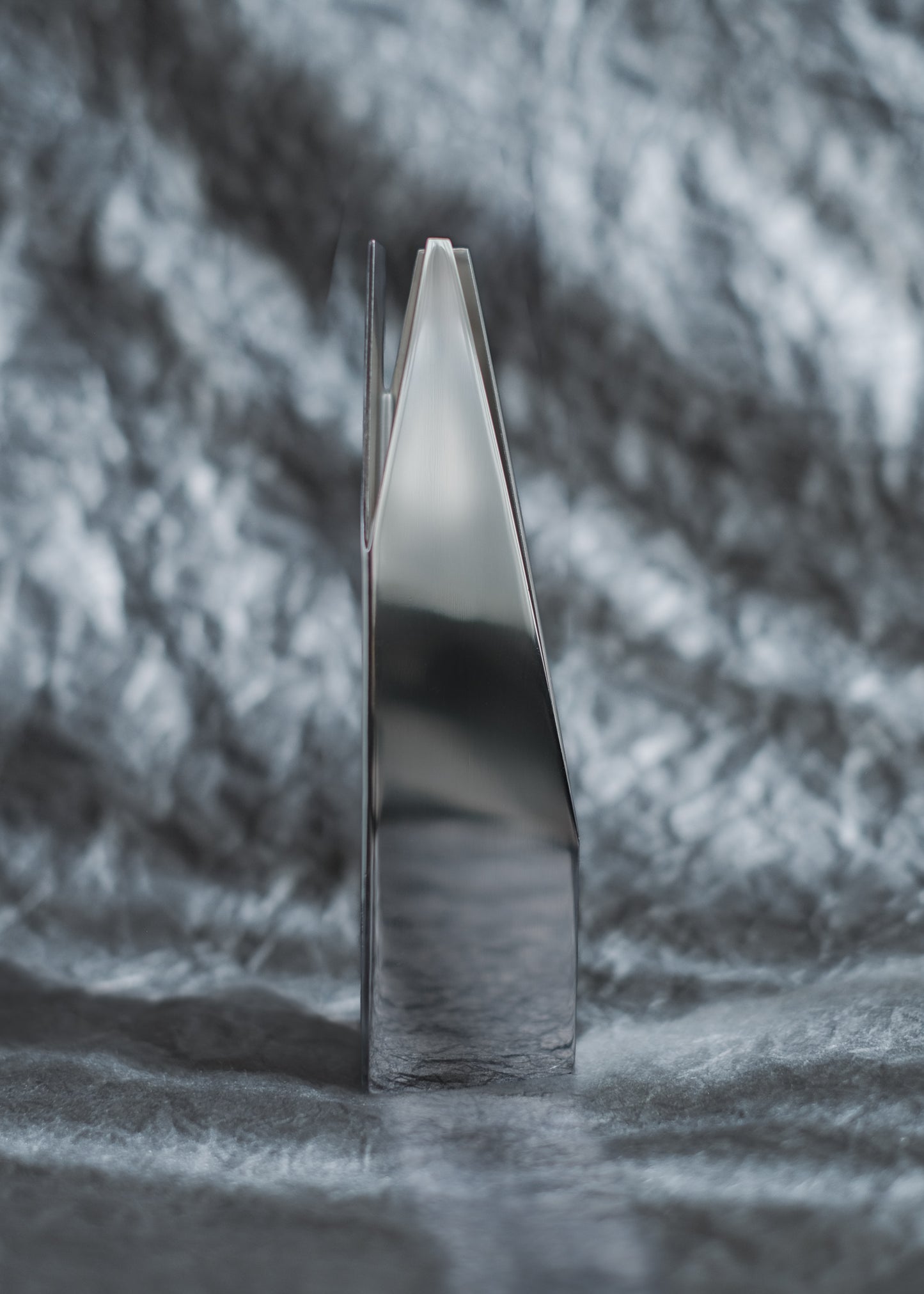 Slit Vase / KAKU Silver Mirror 抗菌仕様