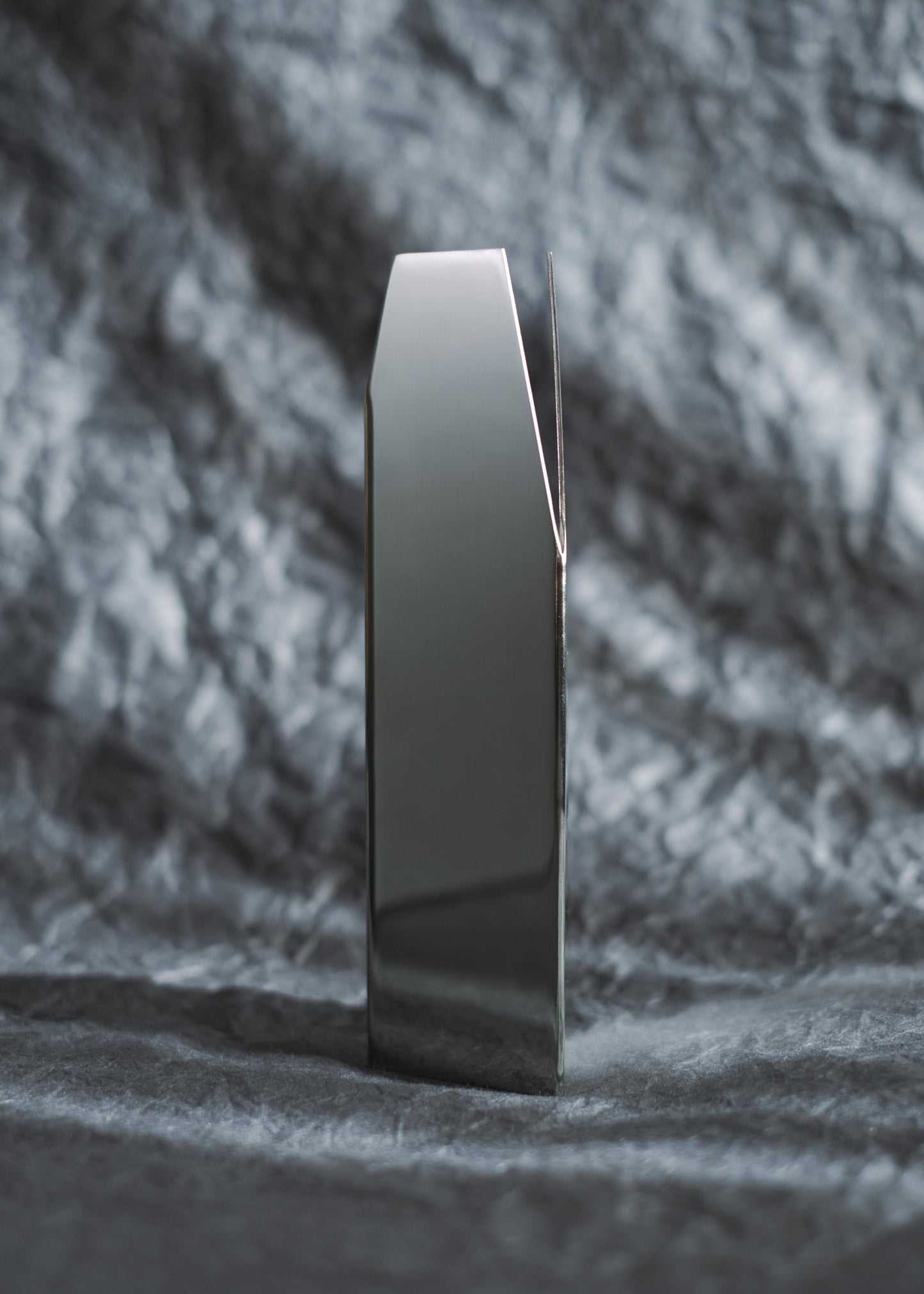 Slit Vase / KAKU Silver Mirror Antibacterial